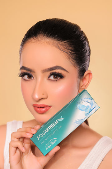 Caramel Brown™ Natural Colored Contact Lenses