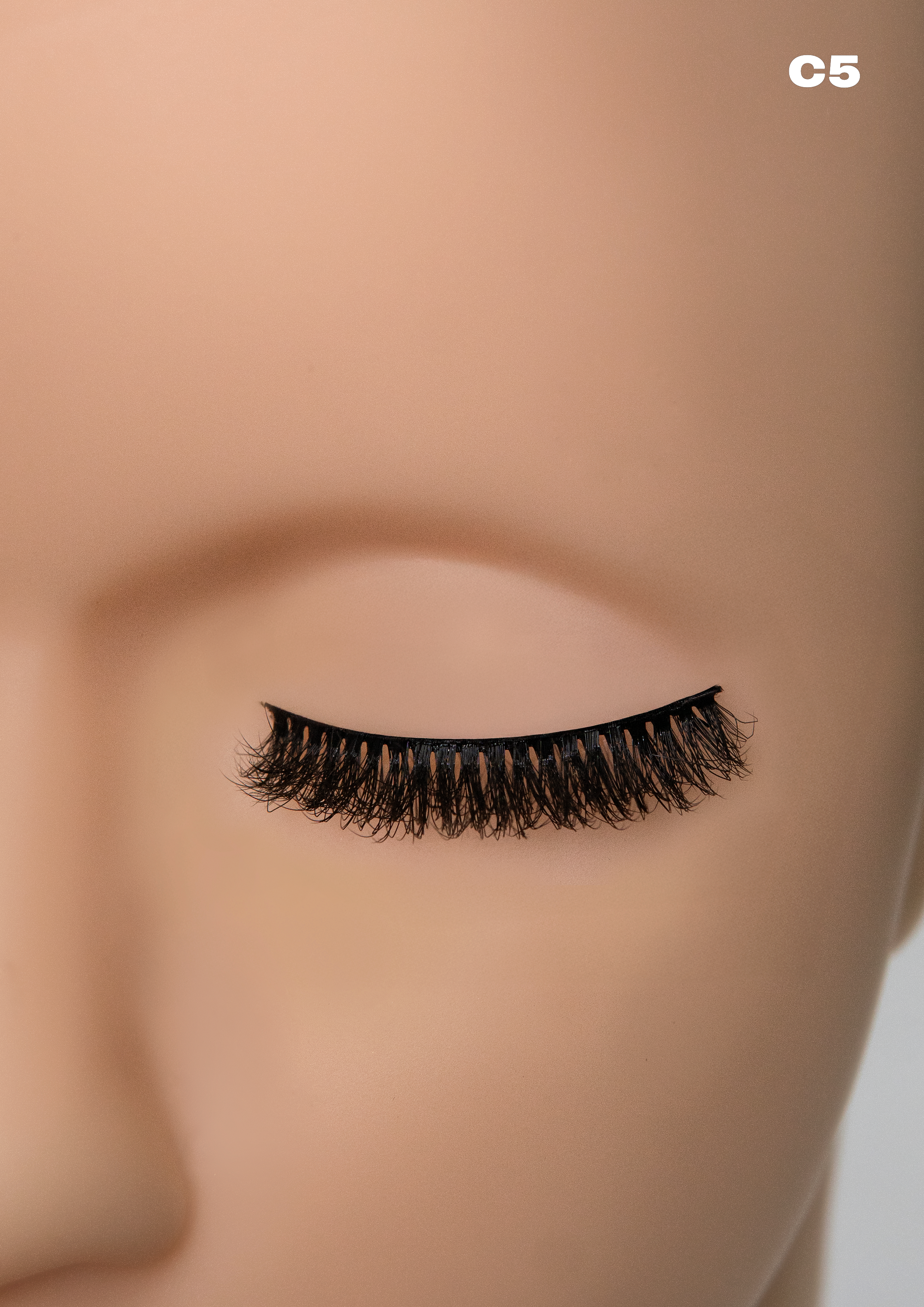 Mystique Hair C5 Whispy Mink Eyelashes – 10 Pair Multipack | Ultra-Soft Rounded Volume False Lashes for a Bright, Open-Eyed Look