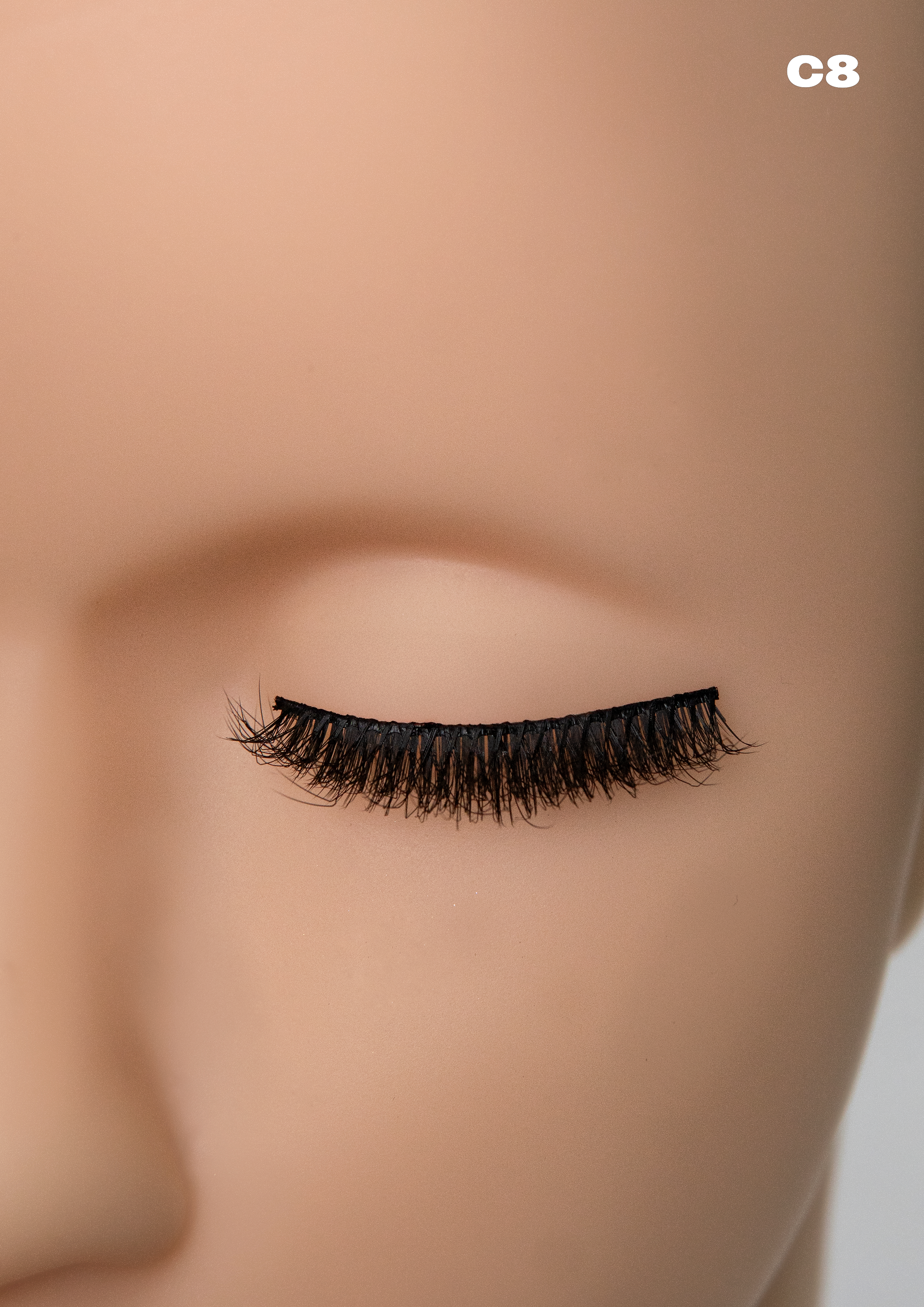 Mystique Hair C8 Featherlight Whispy Mink Eyelashes – 10 Pair Multipack | Multi-Layered Wispy Volume False Lashes with Flexible Band