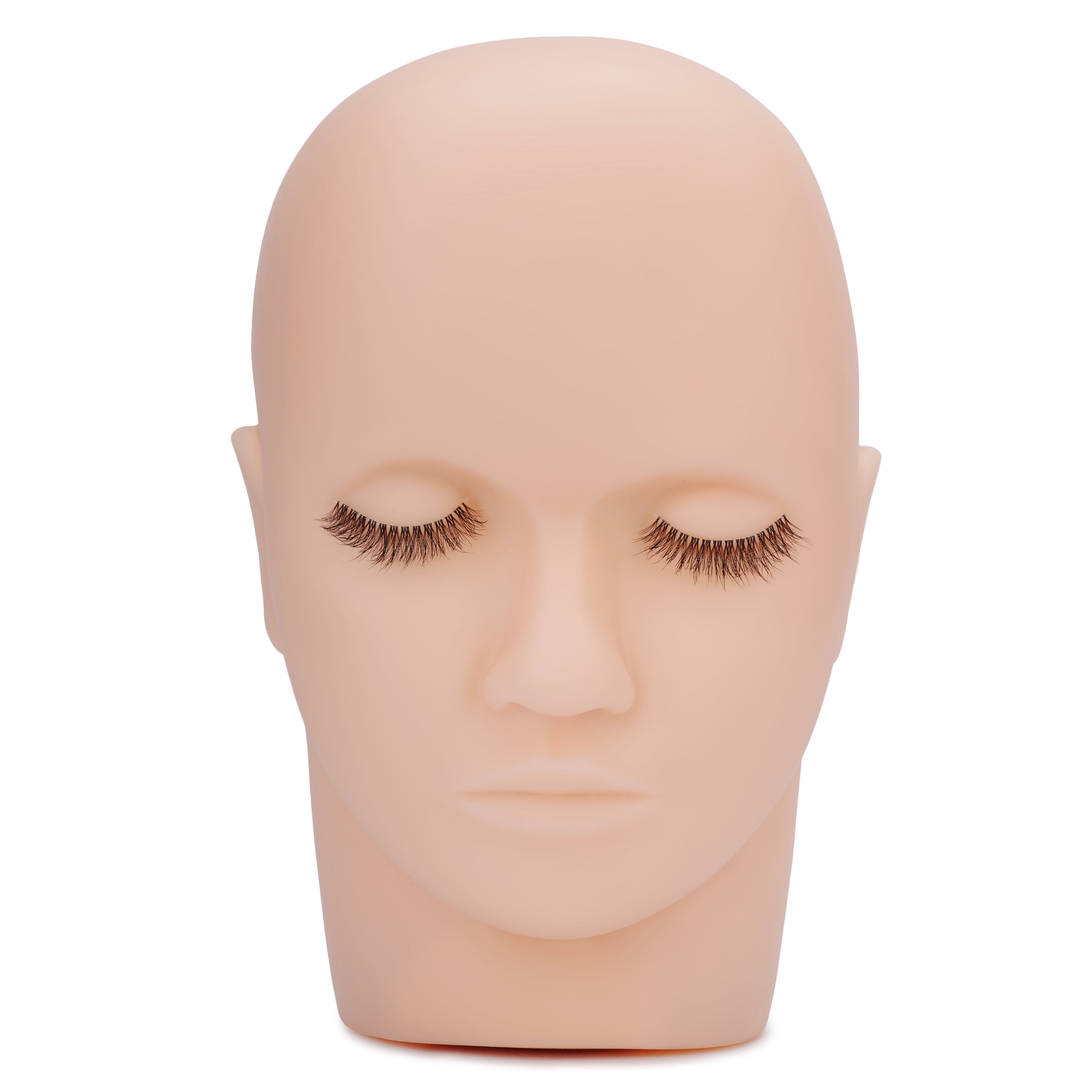 Featherlight D-08 Transparent Band Mink Eyelashes – 10 Pair Multipack | Ultra-Natural Wispy False Lashes with Invisible Clear Band