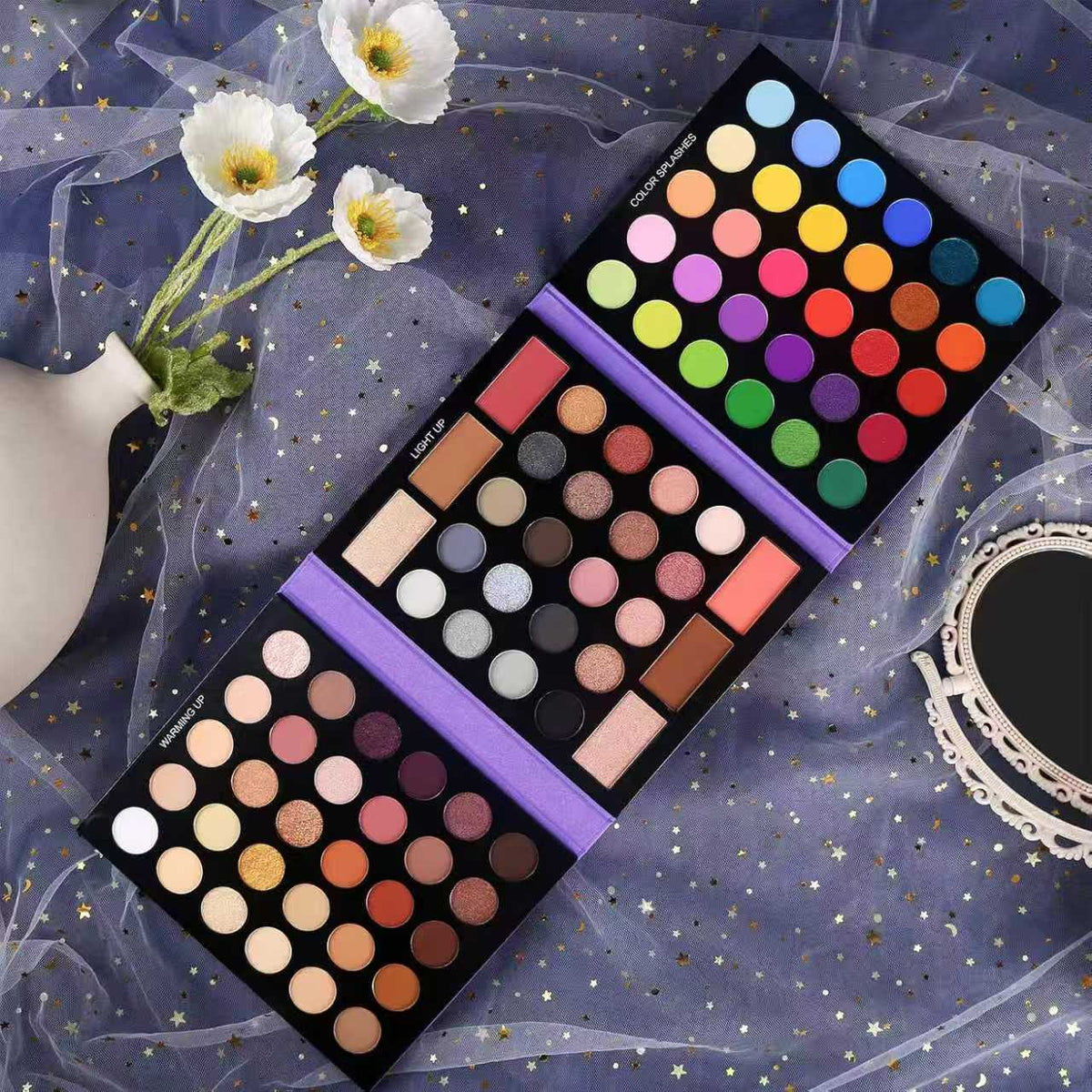 UCANBE-PRETTY ALL SET 2(86 COLOR EYESHADOW PALETTE)