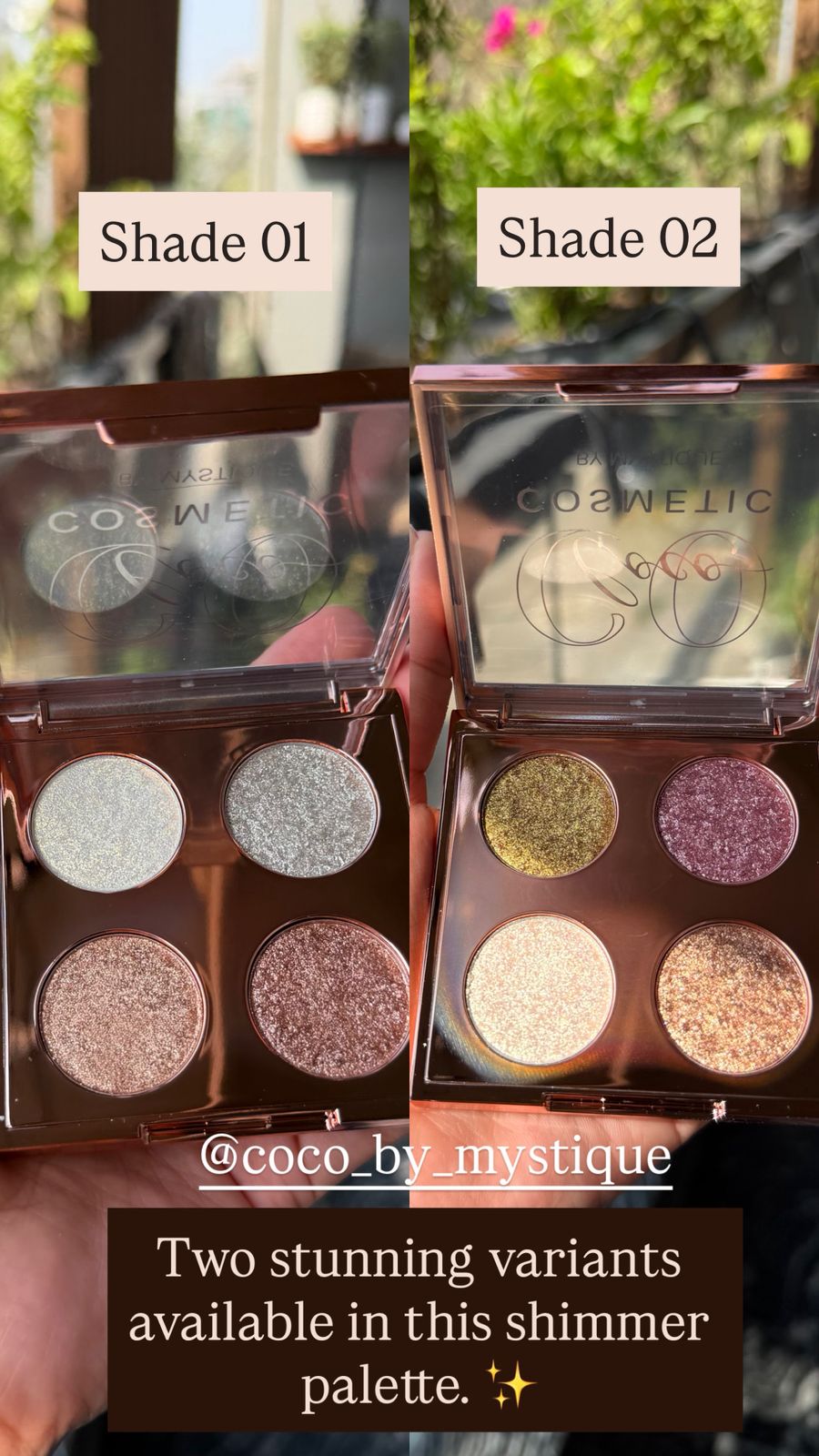 COCO 1™ Shimmer Eyeshadow Palette-1#