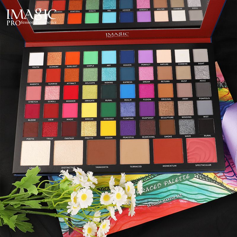 Imagic™ Terraced Multi-Finish Eyeshadow Palette
